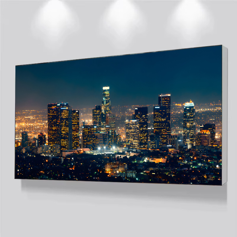 Home Cinema Wall - Los Angeles Cityscape New York Manhattan