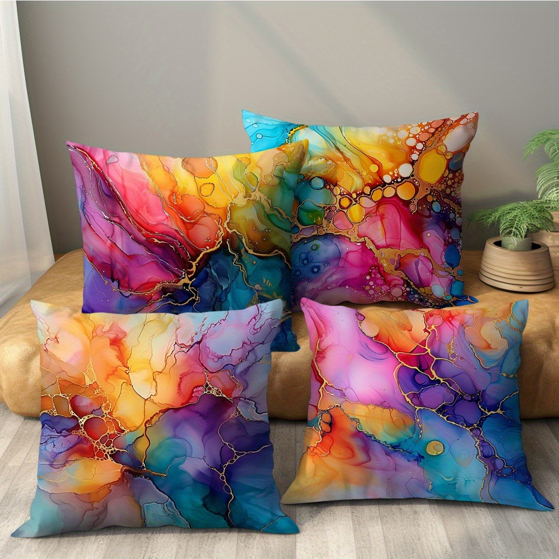 Recliner Sofa Cover - Geometrische kunst decoratieve kussensloop superzacht polyester