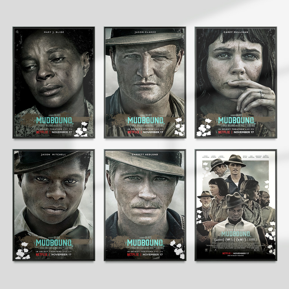 Home Cinema The Drama - Mudbound Amerikaanse historische drama film print