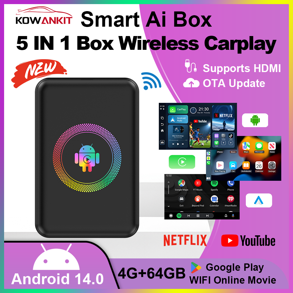 Home Cinema Youtube - 2026 Kowankit 4+64G Android 14 Draadloze