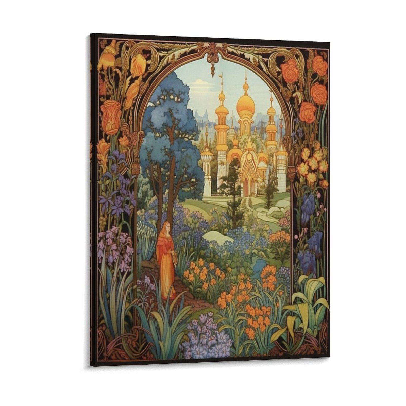 Home Cinema Wall - Vasilisa De Mooie Bij De Hut
