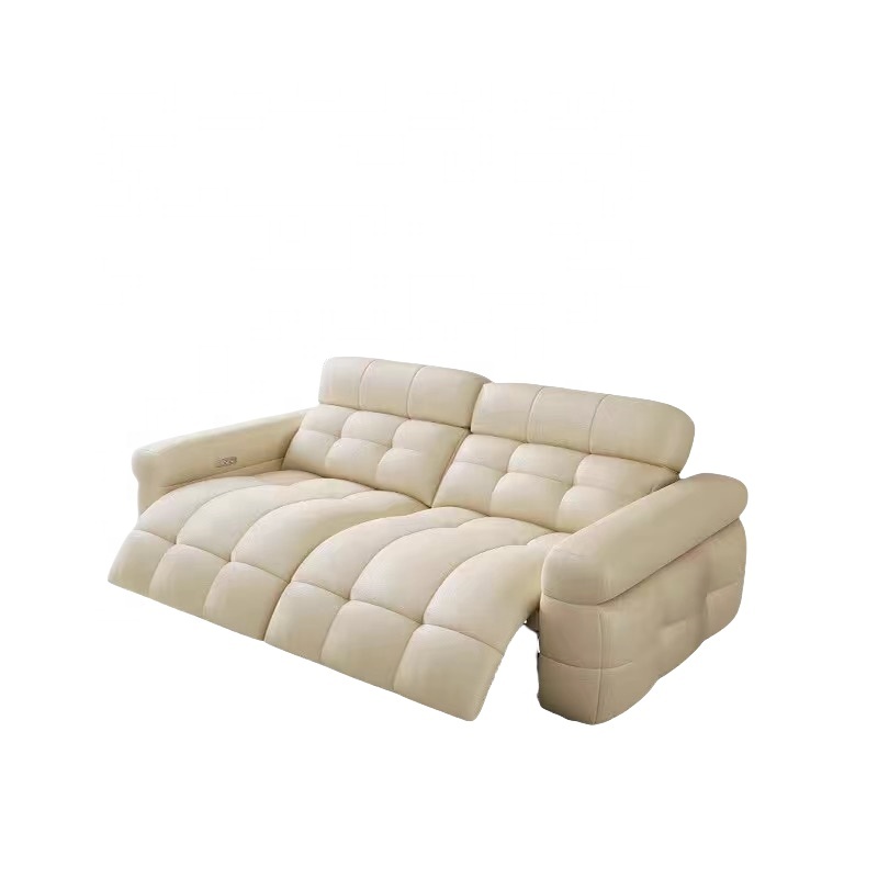 Home Cinema Chairs - Aangepaste elektrische converteerbare lederen thuisbioscoop fauteuil