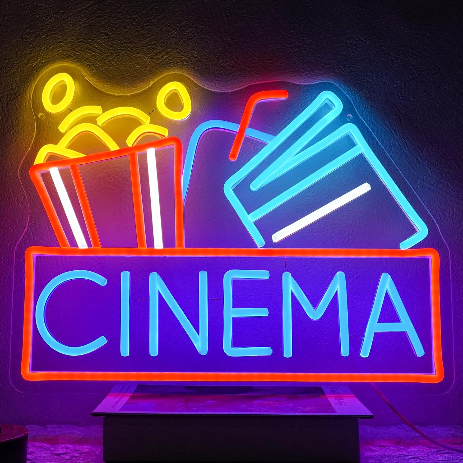 Home Cinema Films - Cinema Neon Sign USB Powered LED