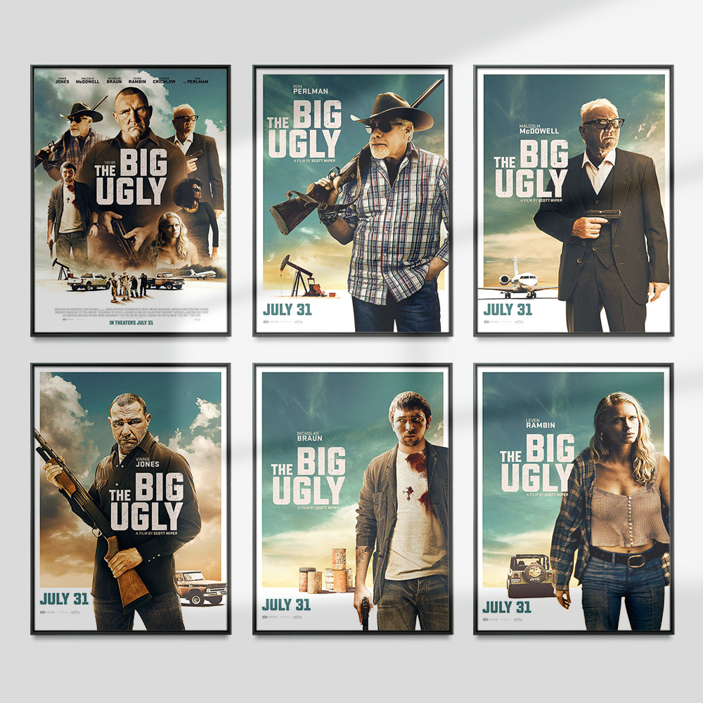Home Cinema Films - De Grote Lelijke Film Print Art