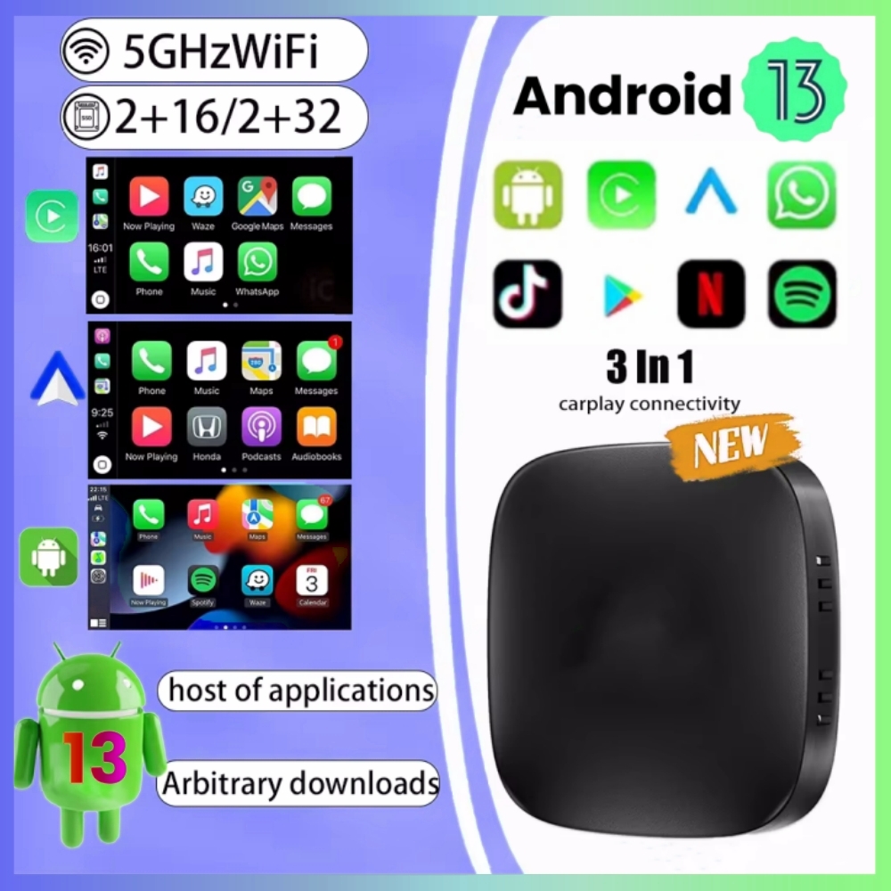 Home Cinema Youtube - Android 13 CarPlay TV Box Draadloze