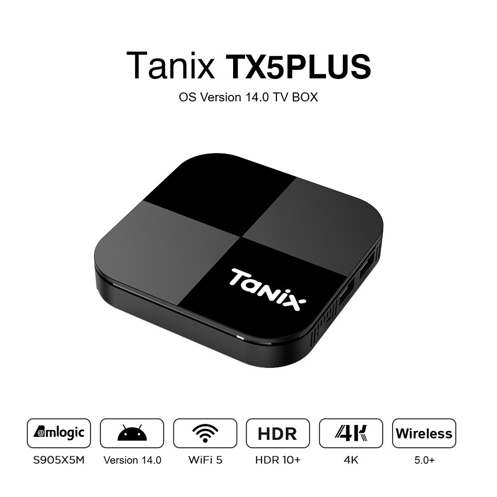 Originele Tanix TX5 Plus TV Bo - 4K Media Player recensie en prijs
