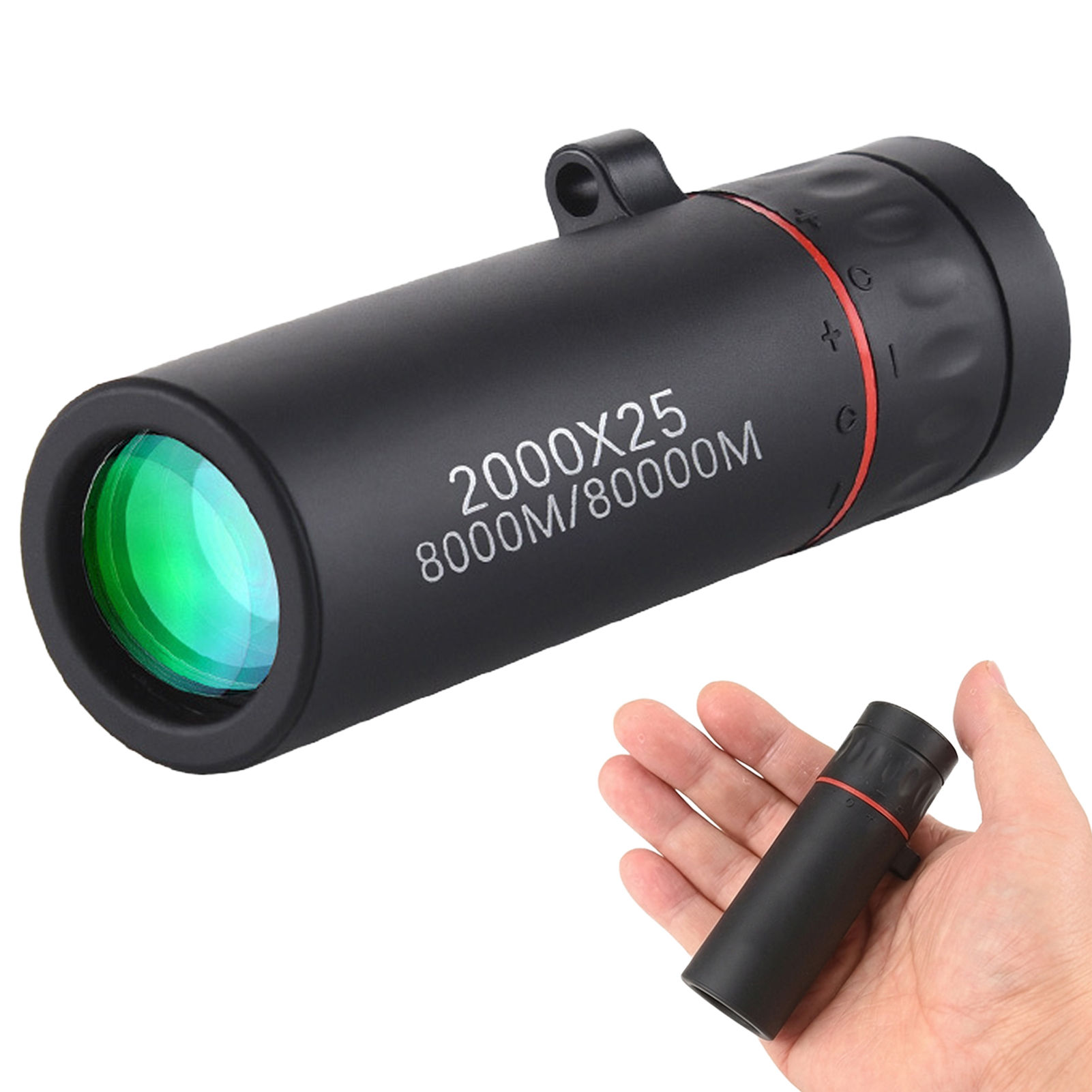 Mini-monoculaire telescoop met - Home Cinema Center recensie en prijs