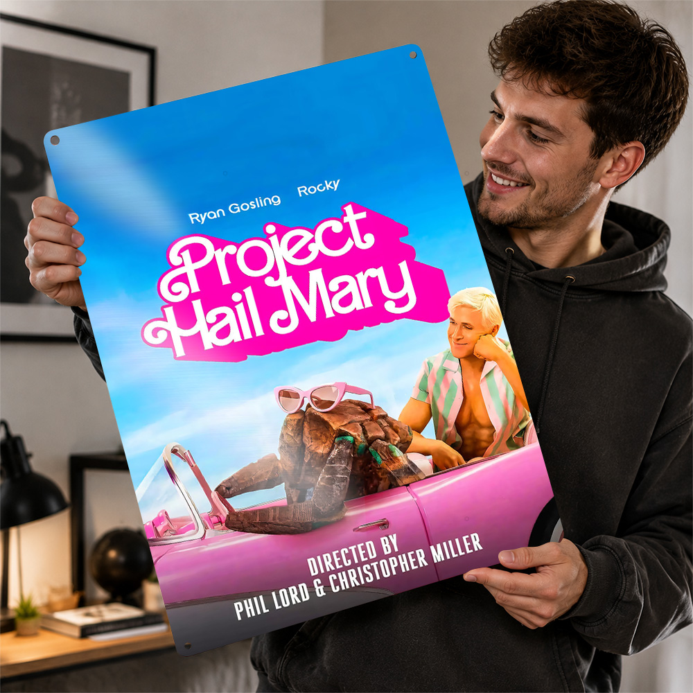 Project Hail Mary Filmposter C - Vintage Home Cinema recensie en prijs
