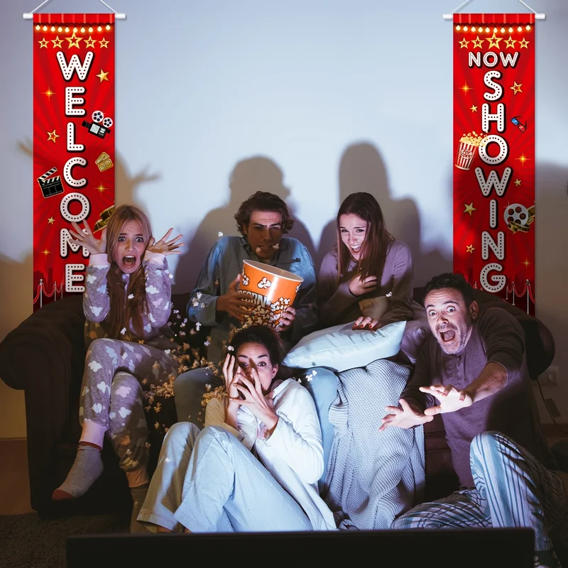 1 paar, 2D plat, rode neon wel - Home Cinema Events recensie en prijs