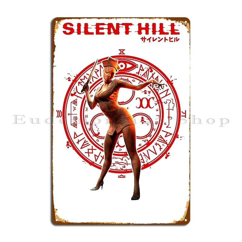 Silent Hill Nurse Metal Sign P - Vintage Home Cinema recensie en prijs
