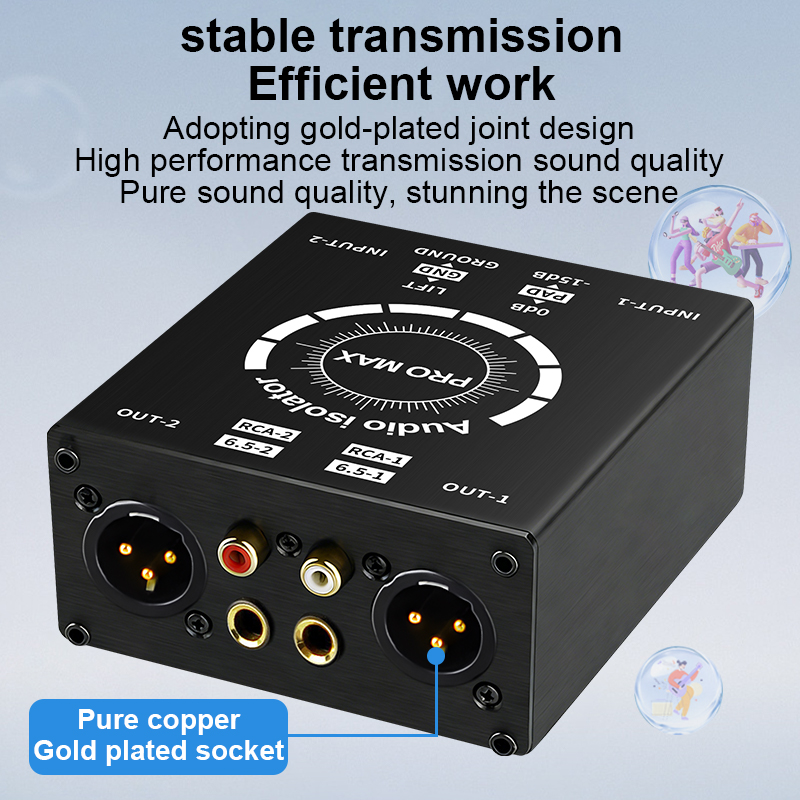 3Pin XLR/RCA/TS/TRS Ground Loo - Home Cinema Unit recensie en prijs
