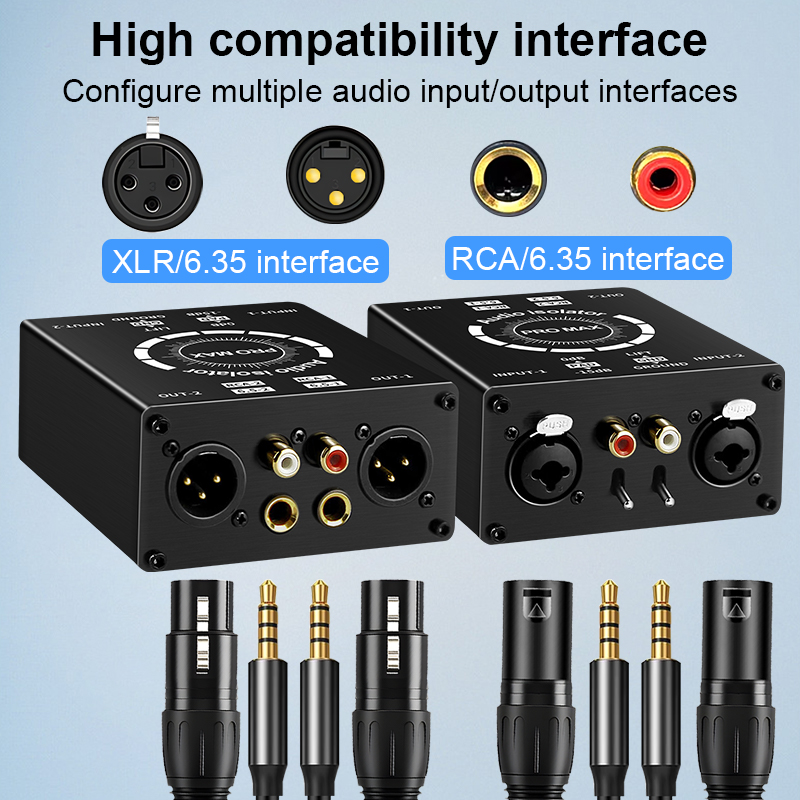 3Pin XLR/RCA/TS/TRS Ground Loo - Home Cinema Unit recensie en prijs