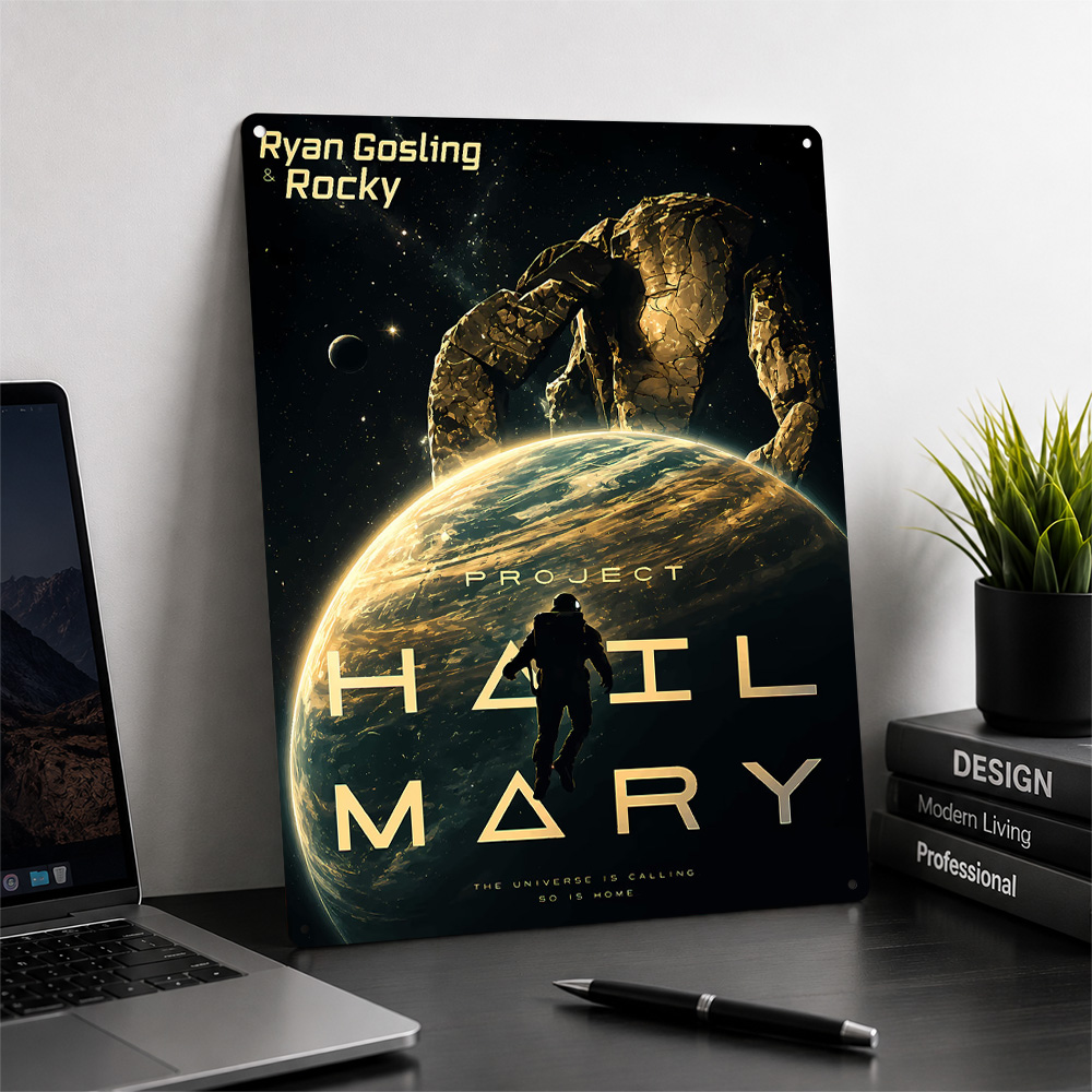 Project Hail Mary Filmposter C - Home Cinema Films recensie en prijs