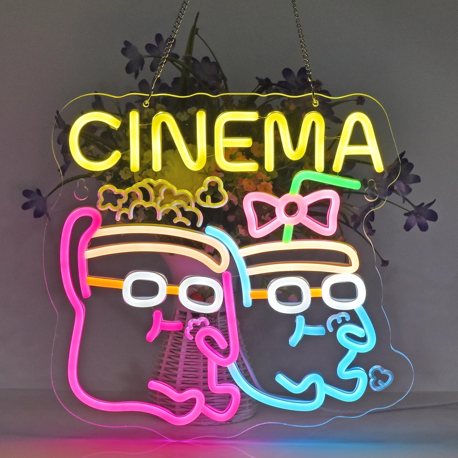 Cinema Neon Sign LED Popcorn D - Home Cinema Films recensie en prijs