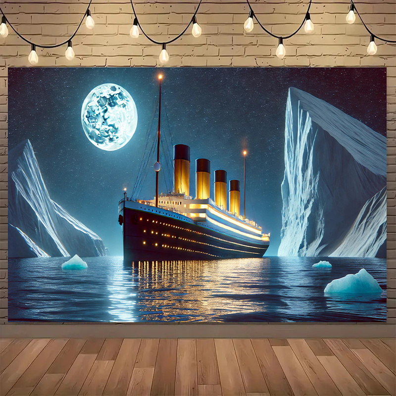 Titanic Schip IJsberg Maanlich - Home Cinema The Drama recensie en prijs