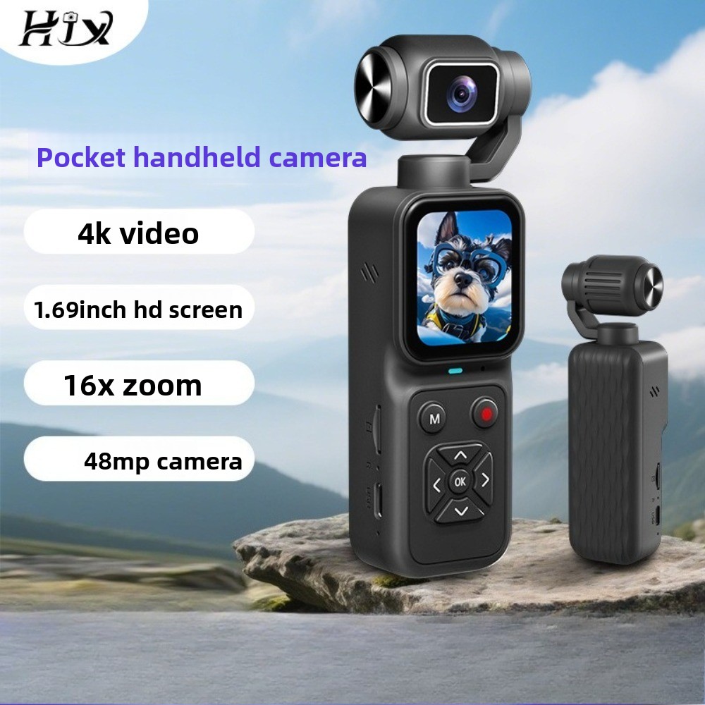 HJD-09 4K Vlogging Camera 180° - Home Cinema Youtube recensie en prijs